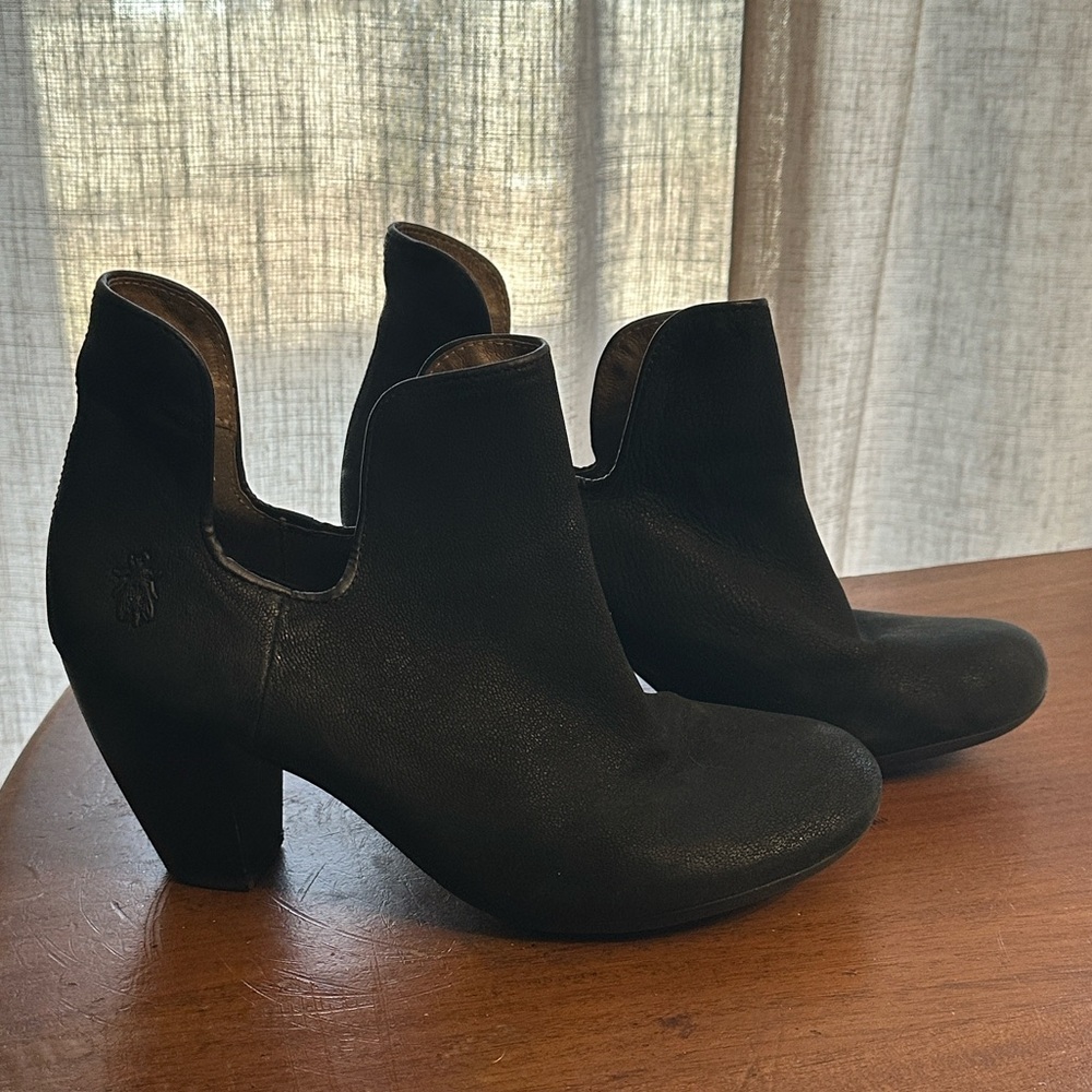 Fly London Black Ankle Boots